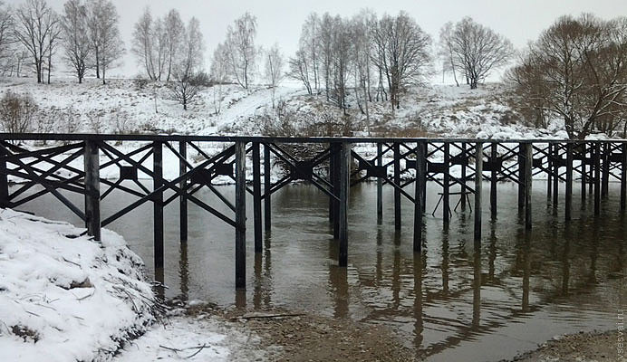 Свайные мосты: надежное решение для преодоления водных преград в Сосновоборске от 57855 руб